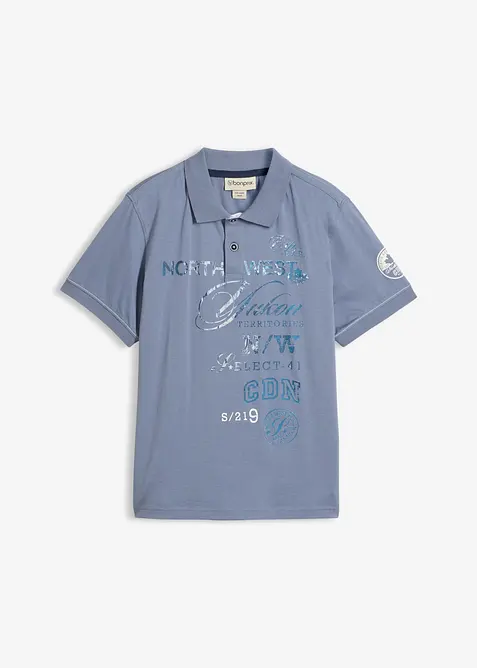 Poloskjorte i jersey, bonprix
