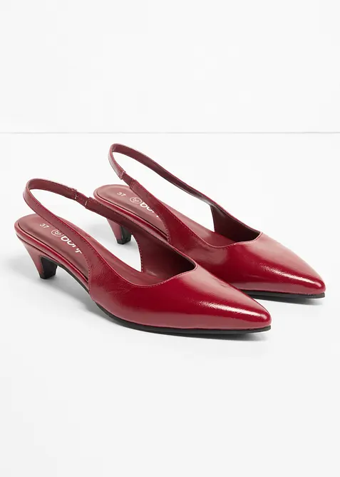 Slingbacks med lav h&aelig;l, bonprix