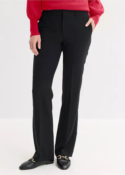 Feminin bukse med buksepress, bonprix