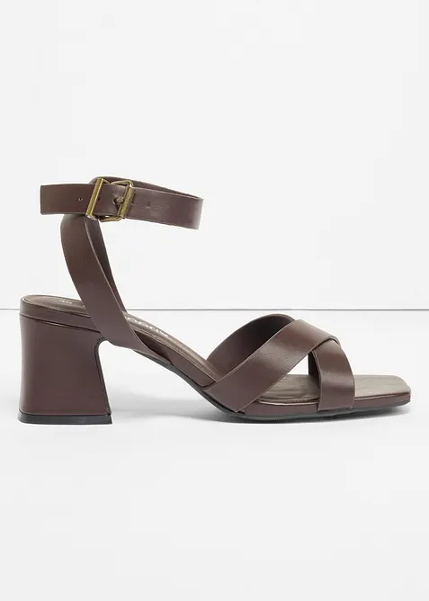 Sandaler med blokkh&aelig;l, bonprix