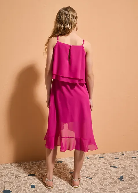 Chiffonkjole, bonprix