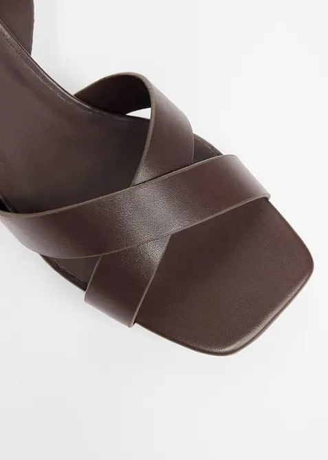 Sandaler med blokkh&aelig;l, bonprix