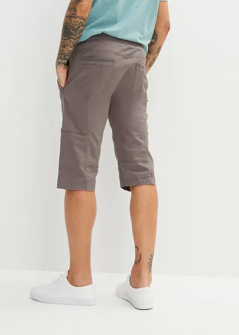 Lang bermudashorts med elastisk linning, Regular fit, bonprix