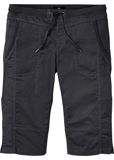 Lang bermudashorts med elastisk linning, Regular fit, bonprix