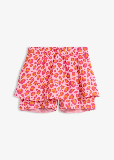 Shorts med skj&oslash;rt i luftig musselin, bonprix