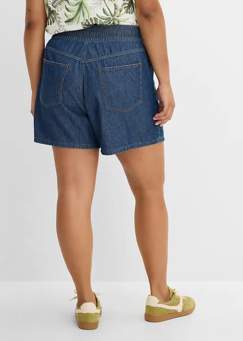 Denimshorts High Waist, komfortlinning, bonprix