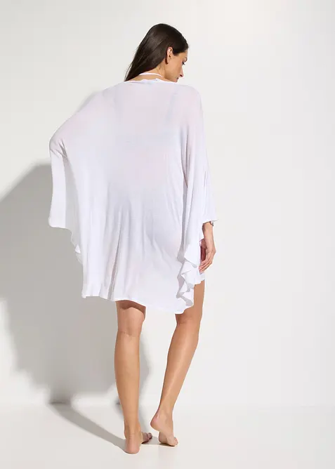 Transparent strandtunika i viskose, bonprix