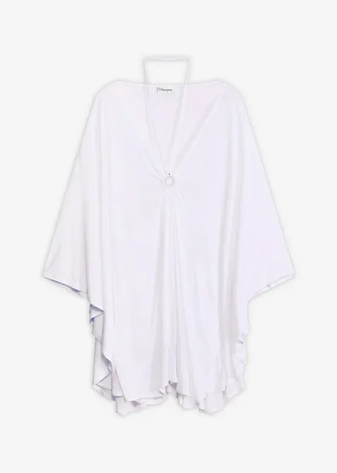 Transparent strandtunika i viskose, bonprix