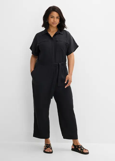 Jumpsuit av lett lyocell, bonprix