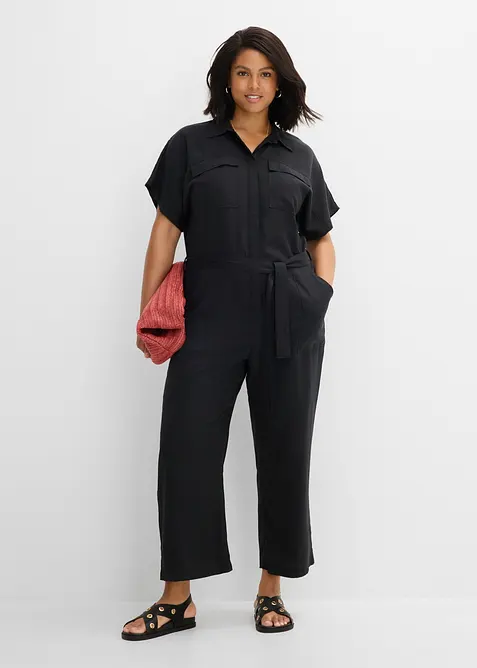 Jumpsuit av lett lyocell, bonprix