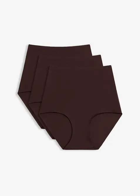 Shape-truse med h&oslash;y midje, middels formende (3-pack), bonprix