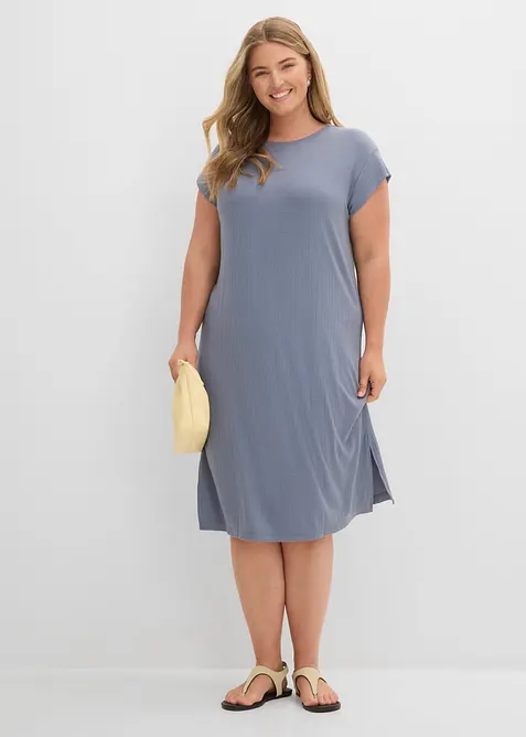 Jerseykjole i viskoseblanding, bonprix