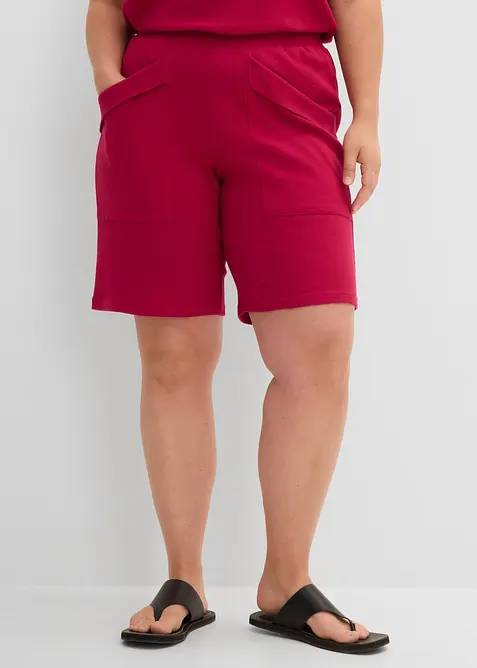 Bermudashorts i 100% bomullsjersey, bonprix