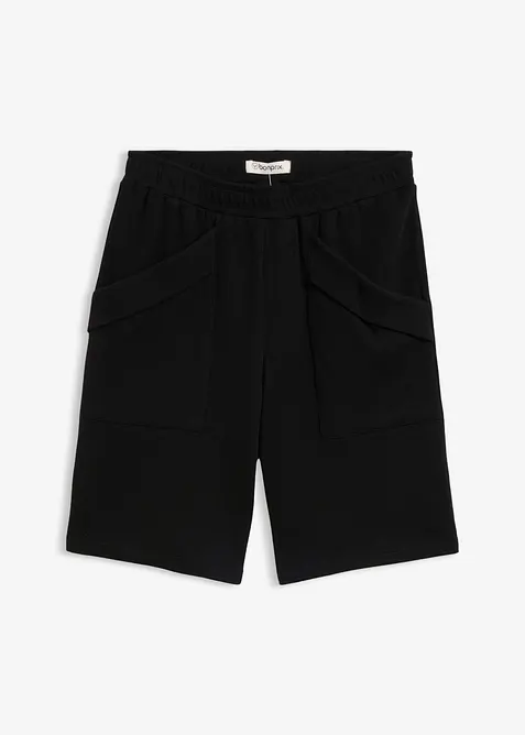 Bermudashorts i 100% bomullsjersey, bonprix