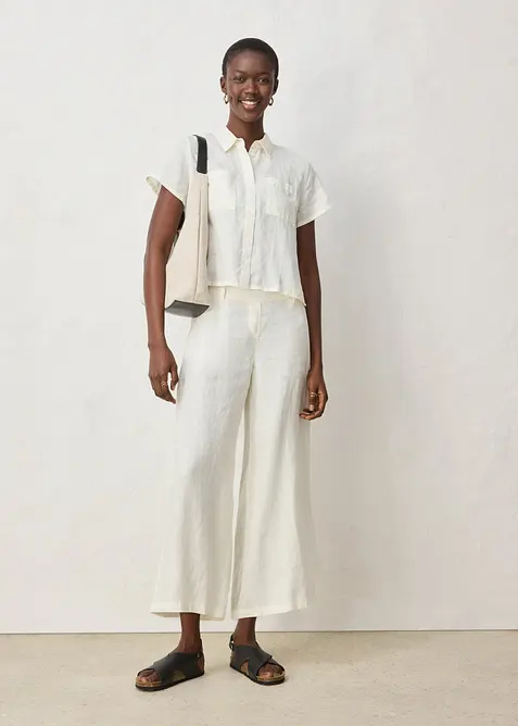Culotte i 100% lin, bonprix