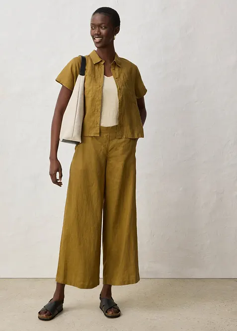 Culotte i 100% lin, bonprix