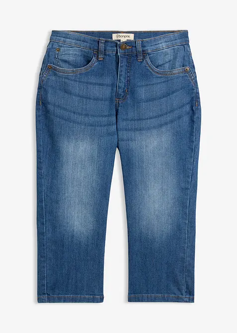 Slim Fit-caprijeans, Mid Waist, bonprix