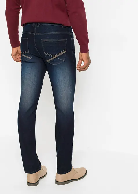 Regular fit jeans i multistretch-denim med komfortlinning, straight, bonprix
