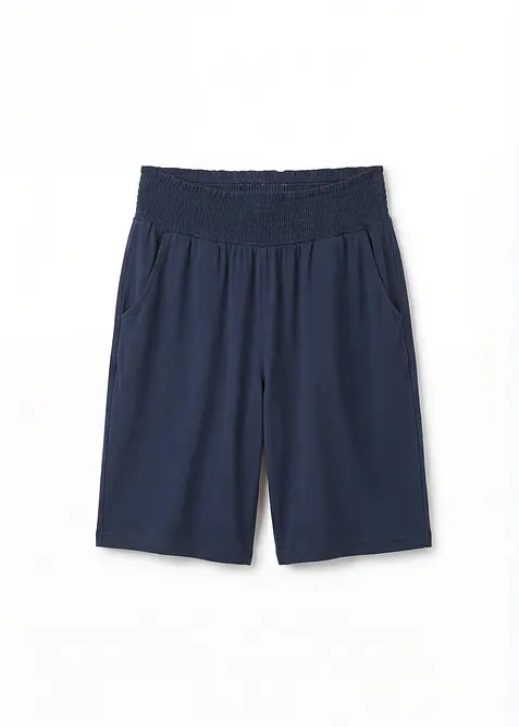 Jersey-bermudashorts i viskosemiks, bonprix