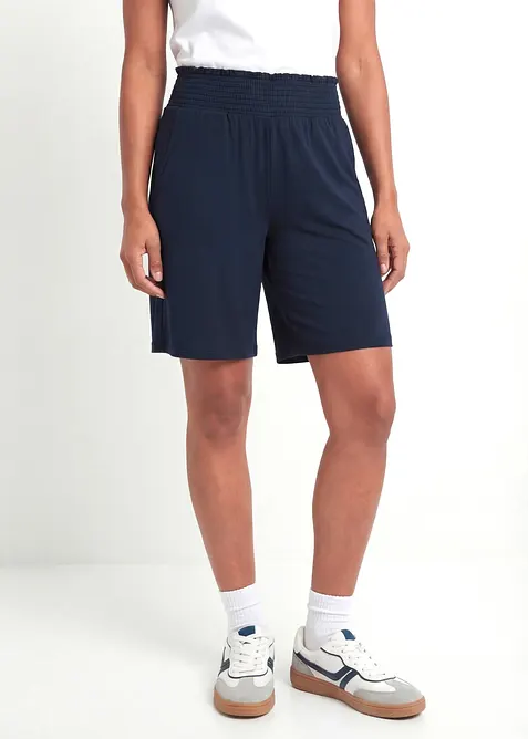 Jersey-bermudashorts i viskosemiks, bonprix