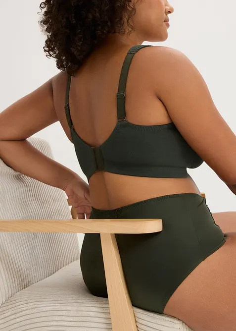 Minimizer T-skjorte-BH uten spiler med &oslash;kologisk bomull (2-pack), bonprix