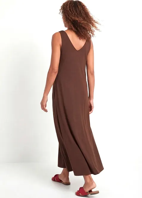 Jerseykjole i 100% bomull, bonprix