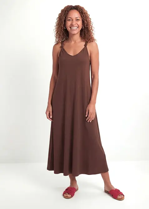 Jerseykjole i 100% bomull, bonprix