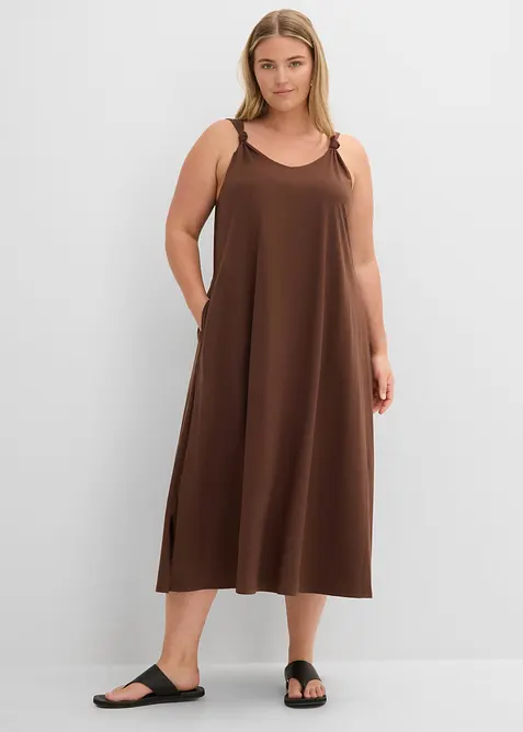 Jerseykjole i 100% bomull, bonprix