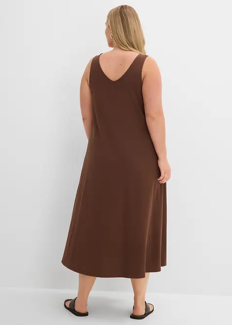 Jerseykjole i 100% bomull, bonprix