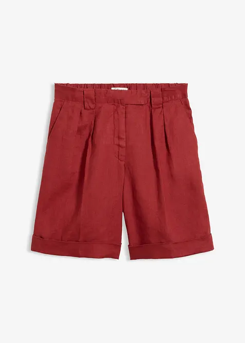Bermudashorts i 100% lin, bonprix