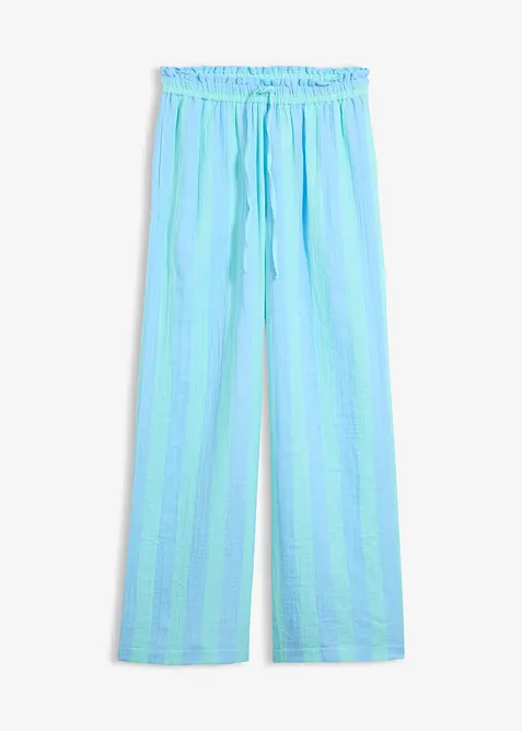 Pull on-bukse i luftig musselin, bonprix