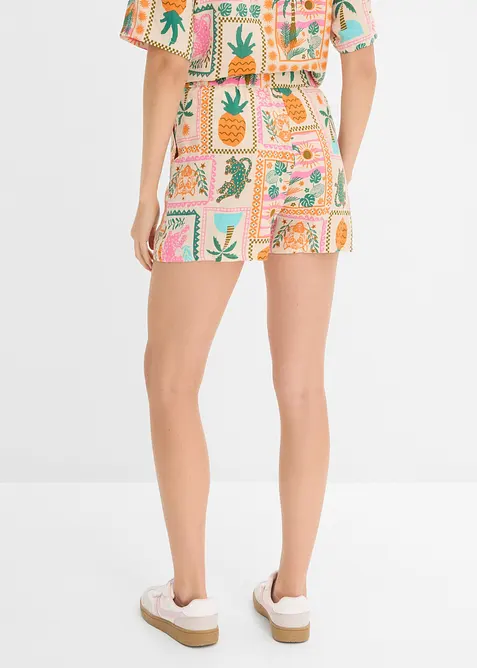Shorts i lett viskose, bonprix