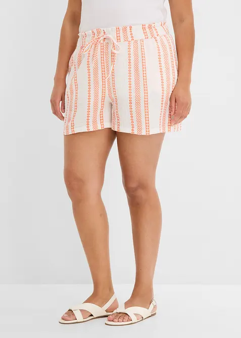 Shorts i luftig musselin, bonprix