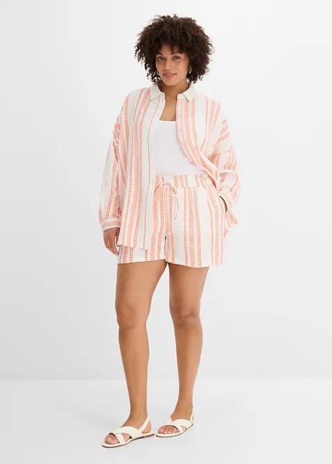 Shorts i luftig musselin, bonprix