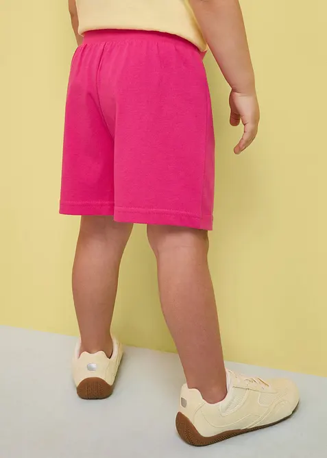 Jerseyshorts i 100% &oslash;kologisk bomull (3-pack), bonprix