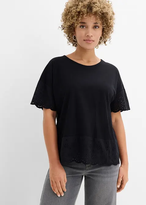 Topp i 100% &oslash;kologisk bomull, bonprix