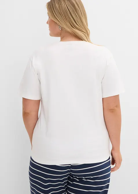 T-skjorte i 100% &oslash;kologisk bomull, bonprix