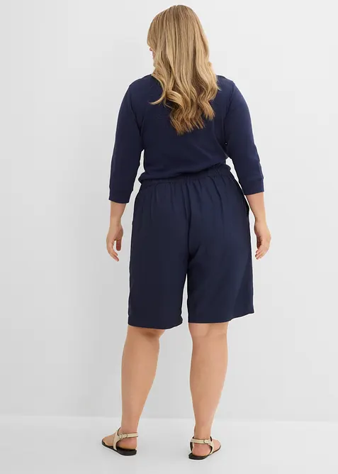 Bermudashorts av lett viskose, bonprix