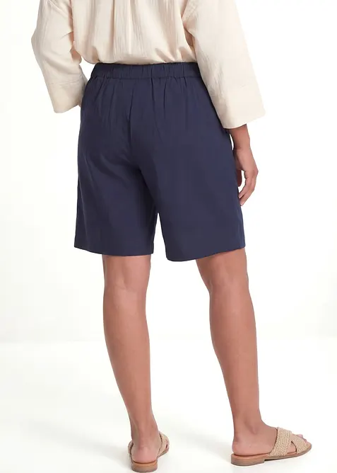 Bermudashorts av lett viskose, bonprix