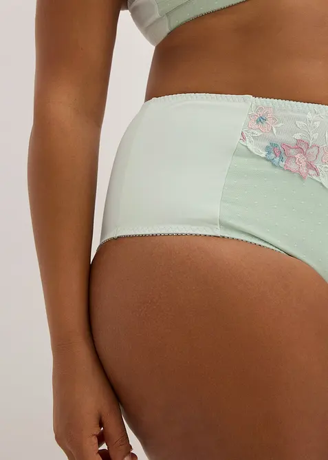 Shape truse med nydelig broderi, bonprix