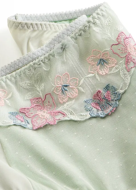 Shape truse med nydelig broderi, bonprix