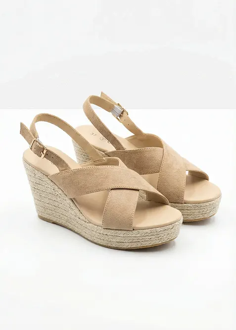 Kilesandaler i baststil, bonprix