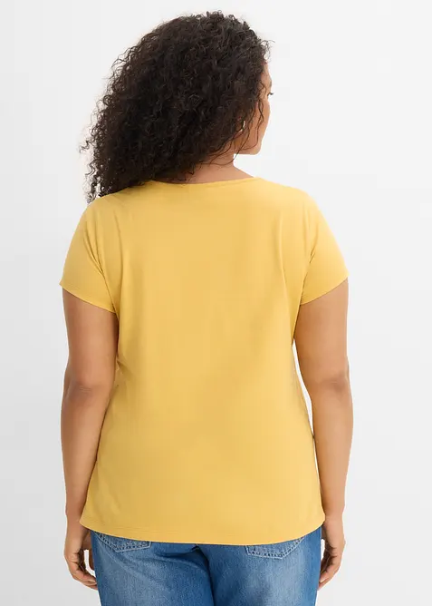 T-shirt i bomull med print, bonprix
