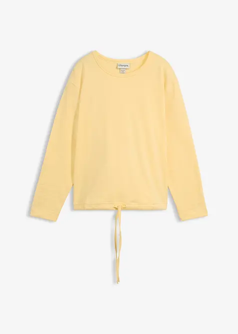 Sweatshirt med &oslash;kologisk bomull, bonprix