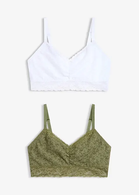 BH-topp (2-pack), bonprix