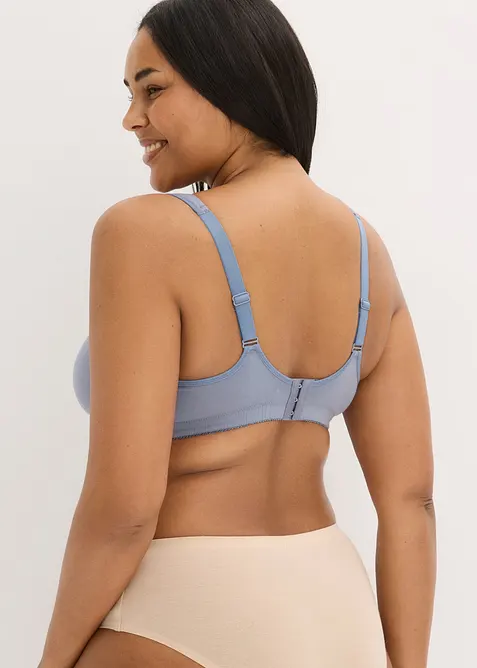 T-skjorte-BH uten spiler med bomull (2-pack), bonprix