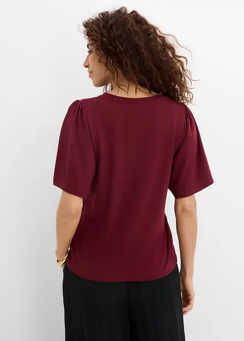 Topp i viskose med knapper, bonprix