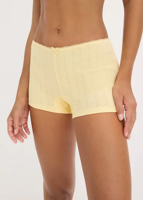 Bokserbriefs med myk bomull (4-pack), bonprix