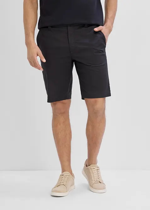 Bermudashorts med stretch og elastisk linning, Regular fit, bonprix
