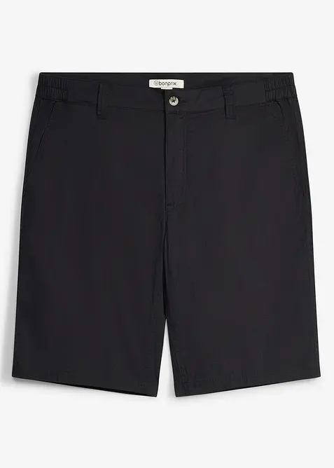 Bermudashorts med stretch og elastisk linning, Regular fit, bonprix